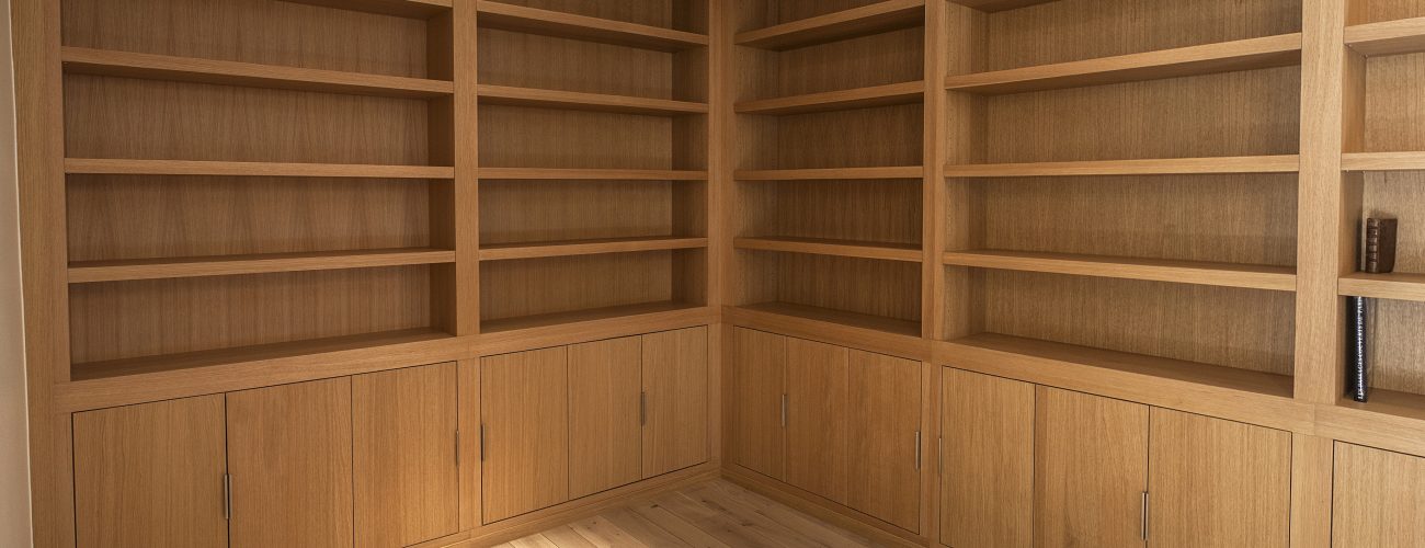 Fabrication d’une bibliothèque à Paris