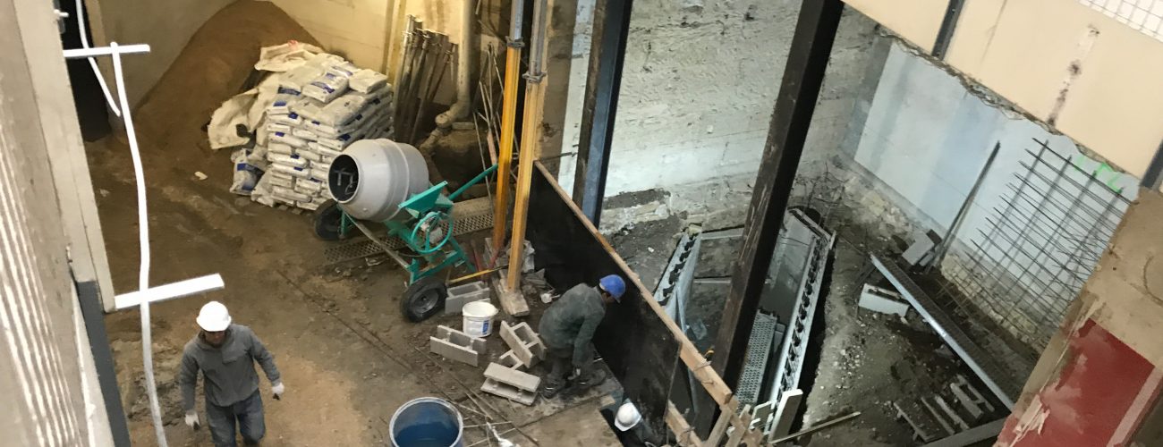 Réhabilitation d’un immeuble dans le Marais